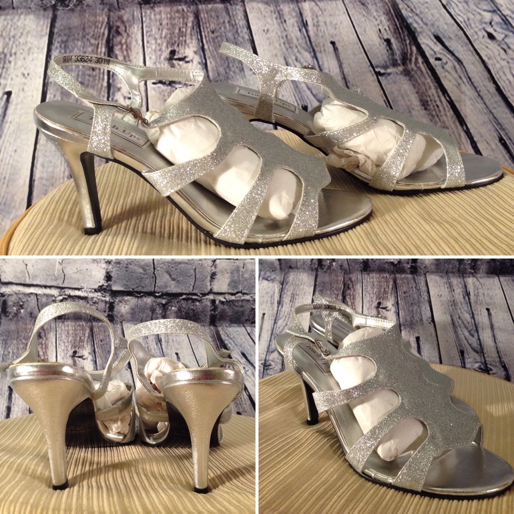 💃Silver Glittering✨ Aphrodite Sandals - Picture 6 of 8